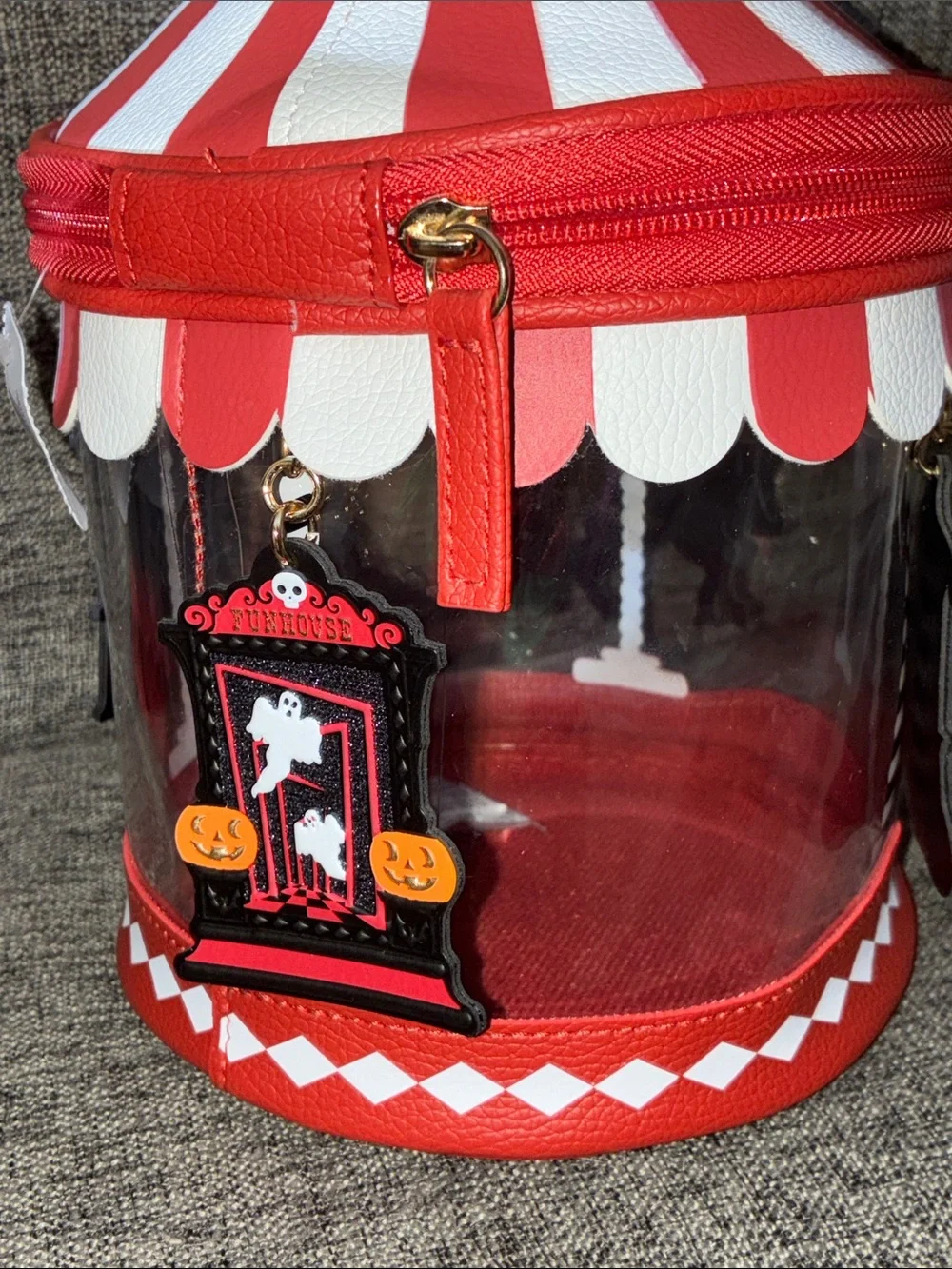 Halloween Circus Charm wristlet